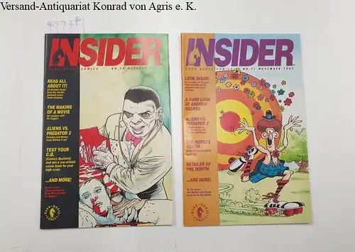 Dark Horse Comics (Hrsg.): Insider No. 10 + 11 (Oktober + November 1992). 