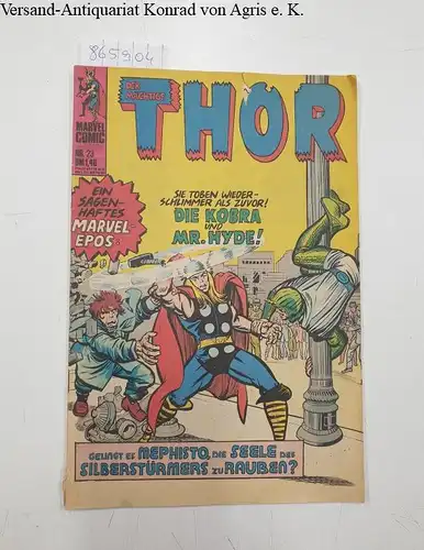 Marvel Comics Group (Hrsg.): Marvel Comic Nr. 23 : Der mächtige Thor. 