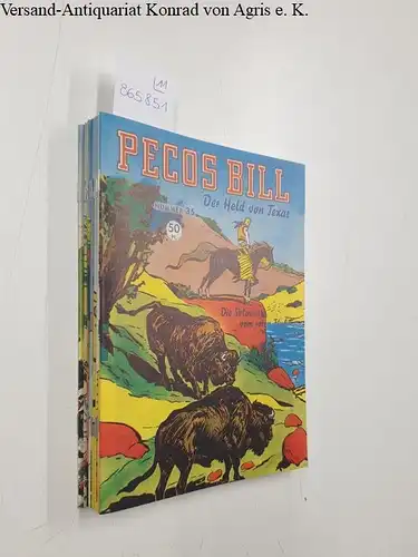 Waldbaur, Hermann: Pecos Bill. Der Held von Texas: 11 Hefte: 35 - 45. 