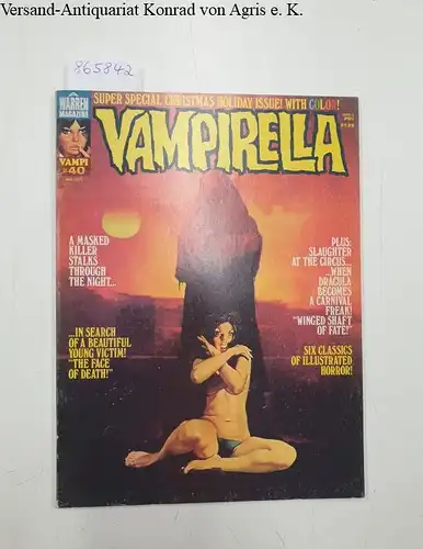 Warren, James: Vampirella : No. 40 : Super Special Christmas Holiday Issue!. 