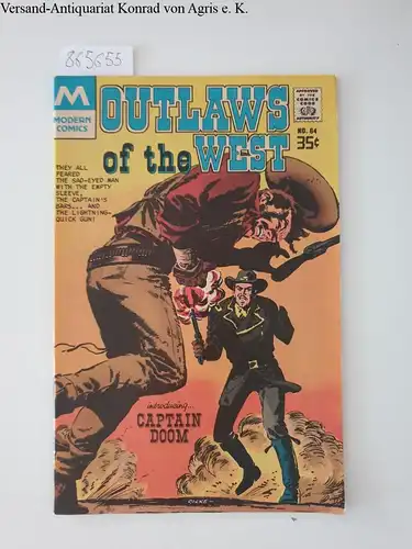 Modern Comics: Outlaws of the west No. 64 ( Modern comics). 