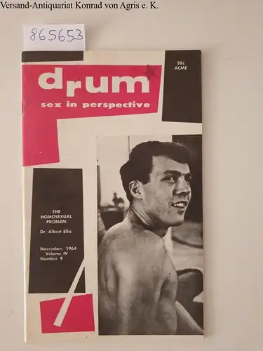 Janus Society of America and Clark P. Polak: Drum : November 1964 Volume IV No. 9. 