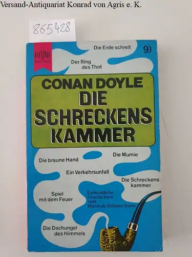 Doyle, Conan: Die Schreckenskammer : unheimliche Geschichten vom Sherlock-Holmes-Autor. 