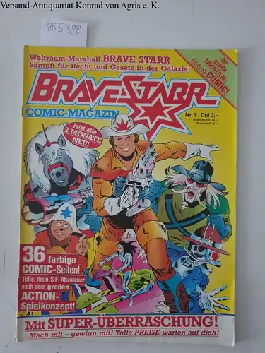 Unimac Gmbh: Bravestarr Comic-Magazin Nr.1. 