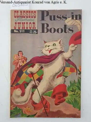 Classic Illustrated, Junior: Classics Illustrated Junior: Puss in Boots : No. 511. 