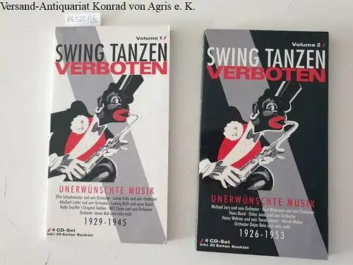 Swing Tanzen Verboten : Volume 1 und 2 : 8 CD Set in 2 Digipack Boxen