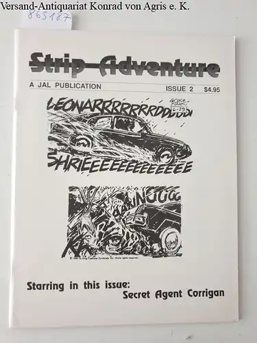 JAL Publications: Strip Adventure : Issue 2 
 Secret Agent Corrigan. 