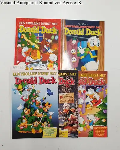 Disney, Walt: Een vrolijke Kerst met Donald Duck (1995, 1996, 1997, 1999) & Sinterklaasfeest met Donald Duck (1997). 