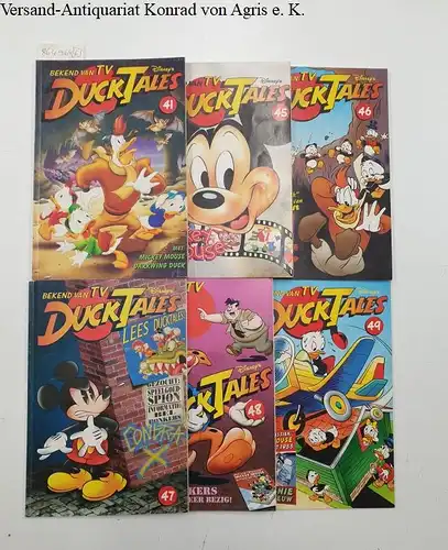 Disney, Walt: Bekend van TV Duck Tales : Nr. 41, 45, 46, 47, 48, 49. 