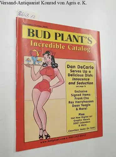 Plant, Bud: Bud Plant's Incredible Catalog : September/October 2006. 