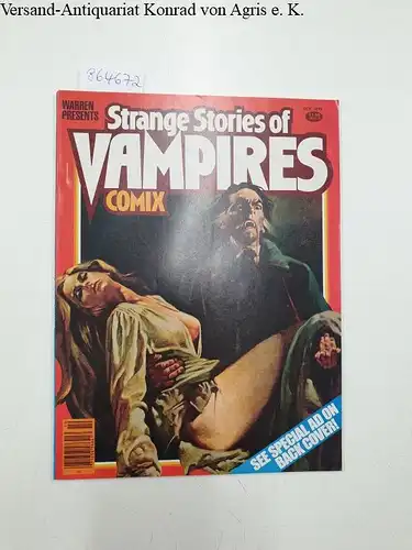 Warren Magazine: Strange Stories of Vampires Comix : No. 6 : Oct.1979. 