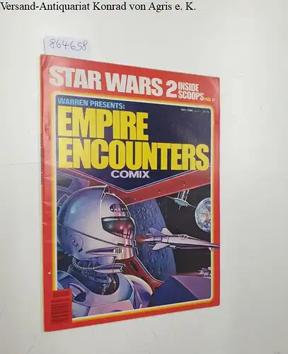 Warren Magazine: Star Wars 2 : Warren Presents: Empire Encounters Comix : Nov. 1980. 