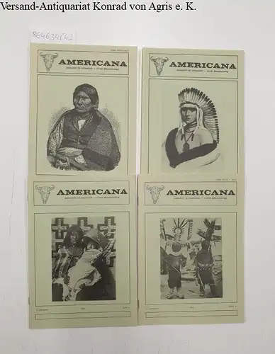 Grieger, Manfred (Hrsg.): Americana : Zeitschrift für Indianistik : 1985 Heft 1-4. 