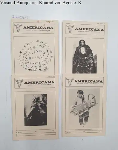 Grieger, Manfred (Hrsg.): Americana : Zeitschrift für Indianistik : 1984 Heft 1-4. 