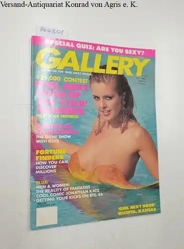 Gallery Magazine: Gallery : July 1990 
 Home of the "Girl Next Door". 