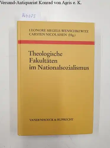 Siegele-Wenschkewitz, Leonore (Hg.) and Carsten Nicolaisen (Hg.): Theologische Fakultäten im Nationalsozialismus 
 Arbeiten zur kirchlichen Zeitgeschichte, Reihe B: Darstellungen. 