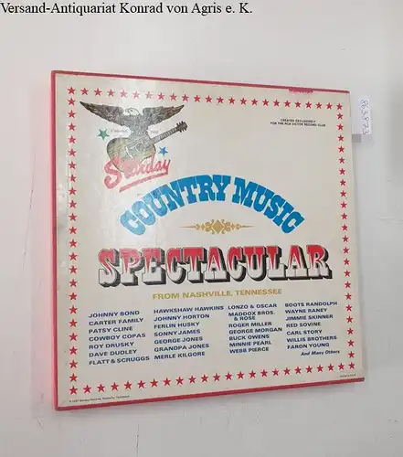 Starday Records SYMS 6401 Stereo : EX / EX, Starday Records : Country Music Spectacular : from Nashville, Tennessee : 4 LP Box