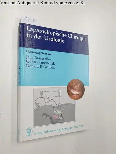 Rassweiler, Jens (Herausgeber) und Peter (Mitwirkender) Alken: Laparoskopische Chirurgie in der Urologie : 36 Tabellen
 hrsg. von Jens Rassweiler ... Geleitw. von Peter Alken. Mit Beitr. von P. Alken ... [Zeichn.: Mathias Wosczyna]. 