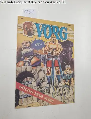 Götzes Comic Verlag: Vorg Nr.1- Götzes neue Serie
 (Voltfeder). 