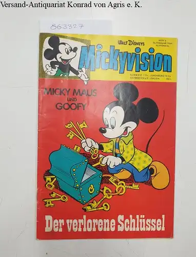 Disney, Walt: Mickyvision: Der verlorene Schlüssel, Heft 3, (1964). 