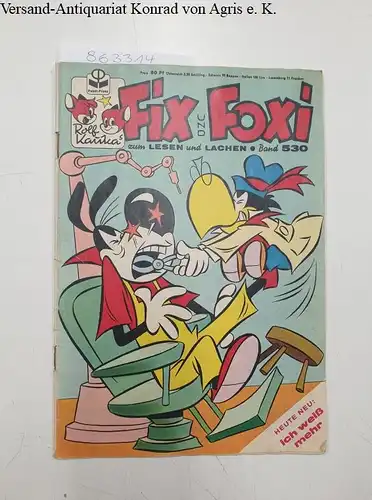 Kauka, Rolf (Hrsg.): Fix und Foxi: 1966  Band 530. 