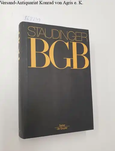 Armbrüster, Christian, Werner F. Ebke und Rainer Hausmann: Artikel 27-37 EGBGB; Anhänge: (Internationales Vertragsrecht) (J. von Staudingers Kommentar zum Bürgerlichen Gesetzbuch mit Einführungsgesetz und ... zum Bürgerlichen Gesetzbuche/IPR). 