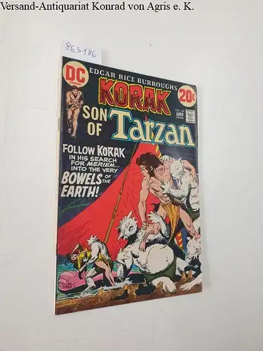 DC Comics: Korak : Son Of Tarzan : Vol. 10 No. 50 Jan.-Febr., 1973. 