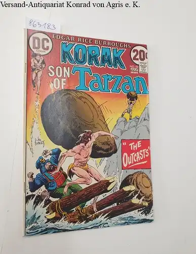DC Comics: Korak : Son Of Tarzan : Vol. 10 No. 52 June-July, 1973. 