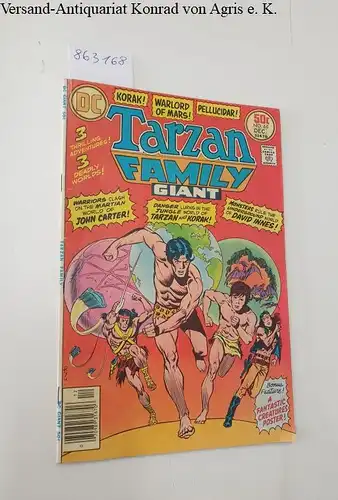 DC Comics: Tarzan Family: Giant : the Tarzan Family Vol.13 No. 66 Nov.-Dec., 1976. 