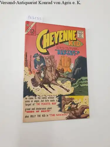 Charlton Comics Group: Cheyenne Kid : Volume 1 Number 39 April, 1963. 