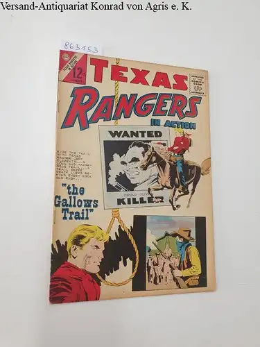 Charlton Comics Group: Texas Rangers In Action : Vol. 1 Number 43 January, 1964. 
