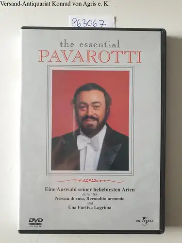 Eine Auswahl seiner beliebtesten Arien darunter Nessun dorma, Recondita armonia und Una furtiva lagrima, The essential Pavarotti