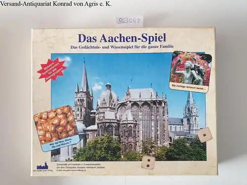 Herrmann, Andreas: Das Aachen-Spiel : Gedächtnis- und Wissensspiel für die ganze Familie. 