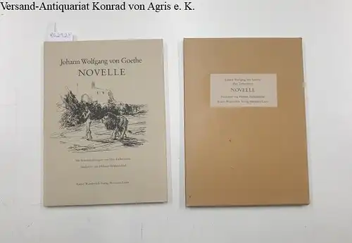 Goethe, Johann Wolfgang von und Max Liebermann (Illustrationen): Novelle : mit Federzeichnungen von Max Liebermann : verlagsfrisch in original Schuber 
 Nachwort von Helmut Heißenbüttel. 