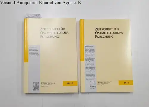 Herder Institut (Hrsg.): Zeitschrift für Ostmitteleuropaforschung : 58 : 2009 : Heft 1-2,4. 