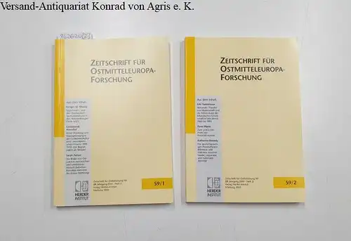 Herder Institut (Hrsg.): Zeitschrift für Ostmitteleuropaforschung : 59 : 2010 : Heft 1+2. 