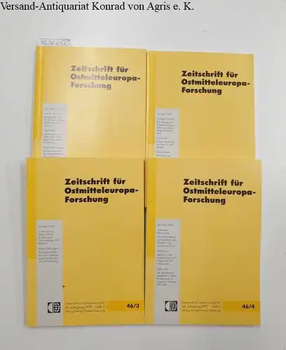 Herder Institut (Hrsg.): Zeitschrift für Ostmitteleuropaforschung : 46 : 1997 : Heft 1-4. 