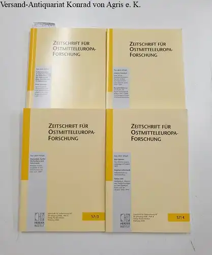 Herder Institut (Hrsg.): Zeitschrift für Ostmitteleuropaforschung : 57 : 2008 : Heft 1-4. 