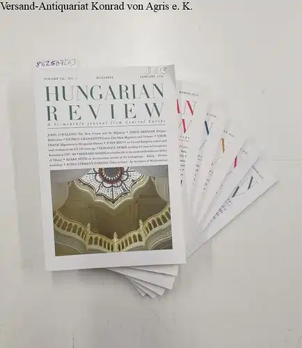 Granasztoi, György (Hrsg.): Hungarian Review : A bi-monthly journal from Central Europe : Jgg. 2016 No. 1-6 (6 Hefte). 