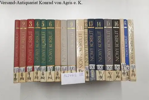 Instytut Badan Literackich Polskiej Akademii Nauk: Bibliografia Literatury Polskiej - Nowy Korbut - Vol. 1 - 18 (ohne vol. 10; Vol. 17 in 2 Bänden)...