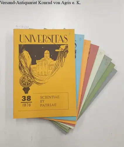Latviesu Korporaciju Avieniba (Hrsg.): Universitas : Nr. 31-40 in 10 Heften (1973-1977) 
 Scientiae et Patriae. 