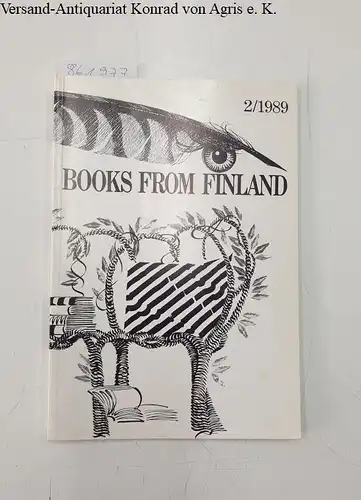 Helsinki University Library (Hrsg.): Books from Finland 2/1989. 