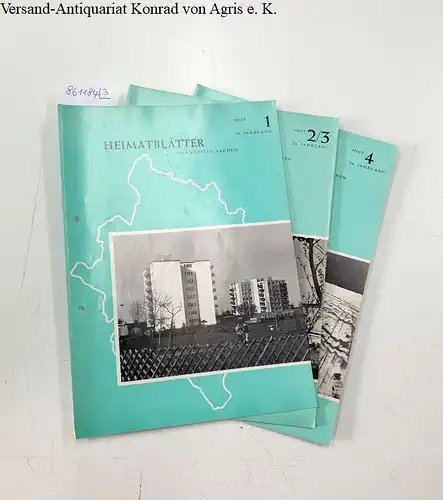 Landkreis Aachen (Hrsg.): Heimatblätter des Landkreises Aachen : 26. Jahrgang 1970 : Heft 1 bis 4 (in 3 Heften). 