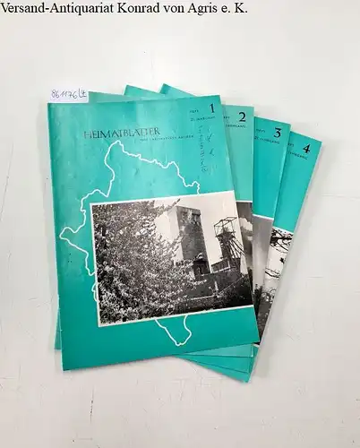 Landkreis Aachen (Hrsg.): Heimatblätter des Landkreises Aachen : 21. Jahrgang 1965 : Heft 1 bis 4. 