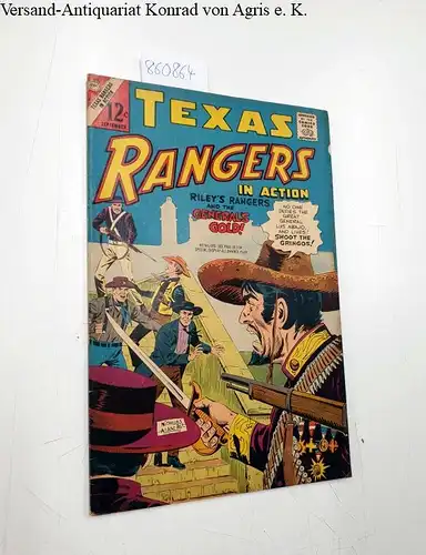 Charlton: Texas Rangers in action, Vol.1, No.62, September 1967. 