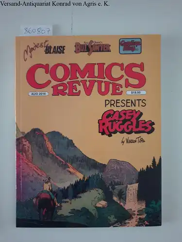 Manuscript Press (Hrsg.): Comics Revue : Presents Casey Ruggles : #363-364. 