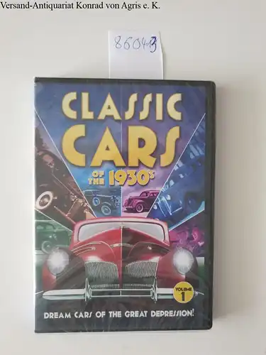 Classic Cars of the 1930´s - Dream cars of the Great Depression! volume 1