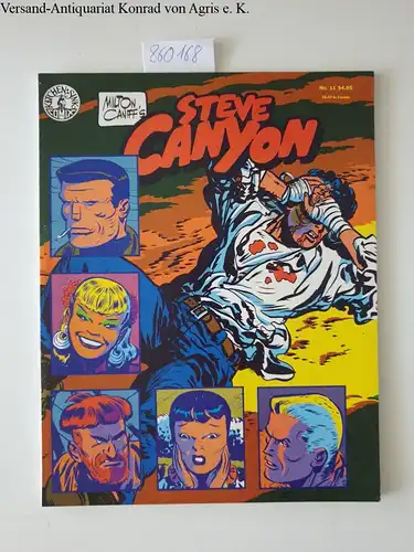 Caniff, Milton: Steve Canyon Magazine no. 11, July 1985
 June 8th to October 8th, 1950. 
