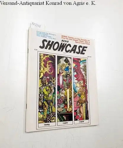 Pacific Comics Distributors (Hg.): Media Showcase no. 7 July 81
 Excerpt From Don McGregor's Variable Syndrome, Gerry Conway Answers Steve Englehart, Comic News, Bonus Preview of Craig Russell's Art From the Elric Graphic Album, With a Apecial Color Poste