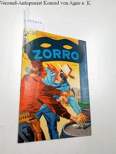 Editora Brasil-América und Adolfo Aizen (Hrsg.): Zorro : No. 65 : Julho 1959. 